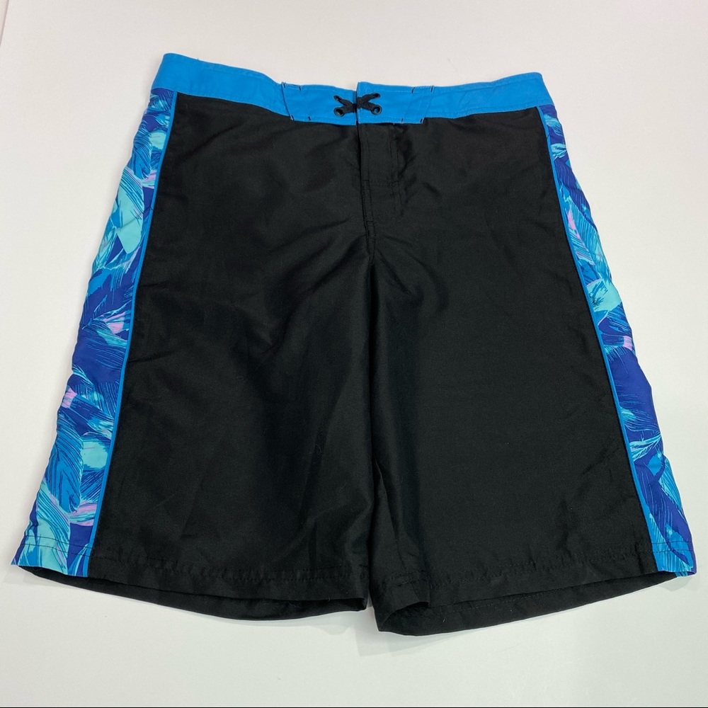Art Class Sz 18 blue swim trunks inner mesh panel